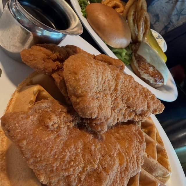 Diners… have to love that you can get crazy combos at anytime of day.