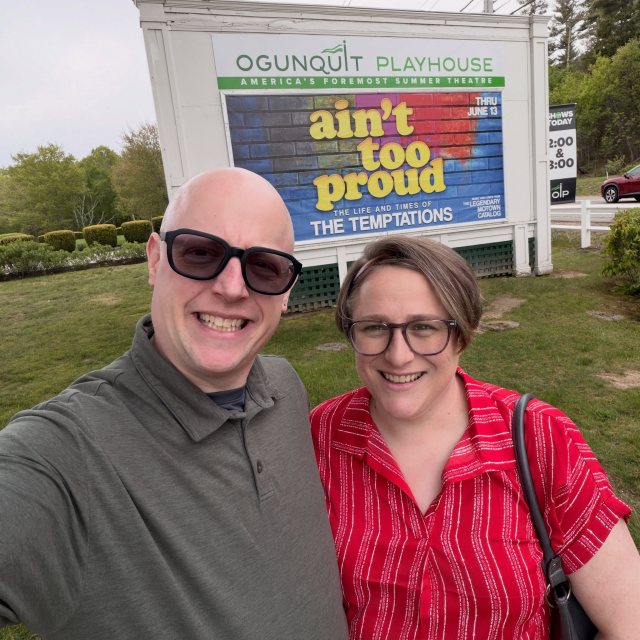 If you can get tickets, go see this!!! @ogunquitplayhouse