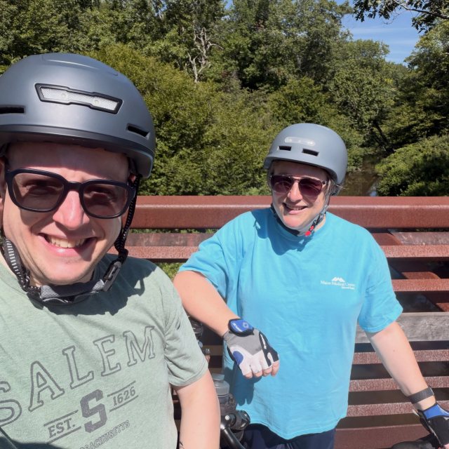 10 mile ride today. #ibike #ebike