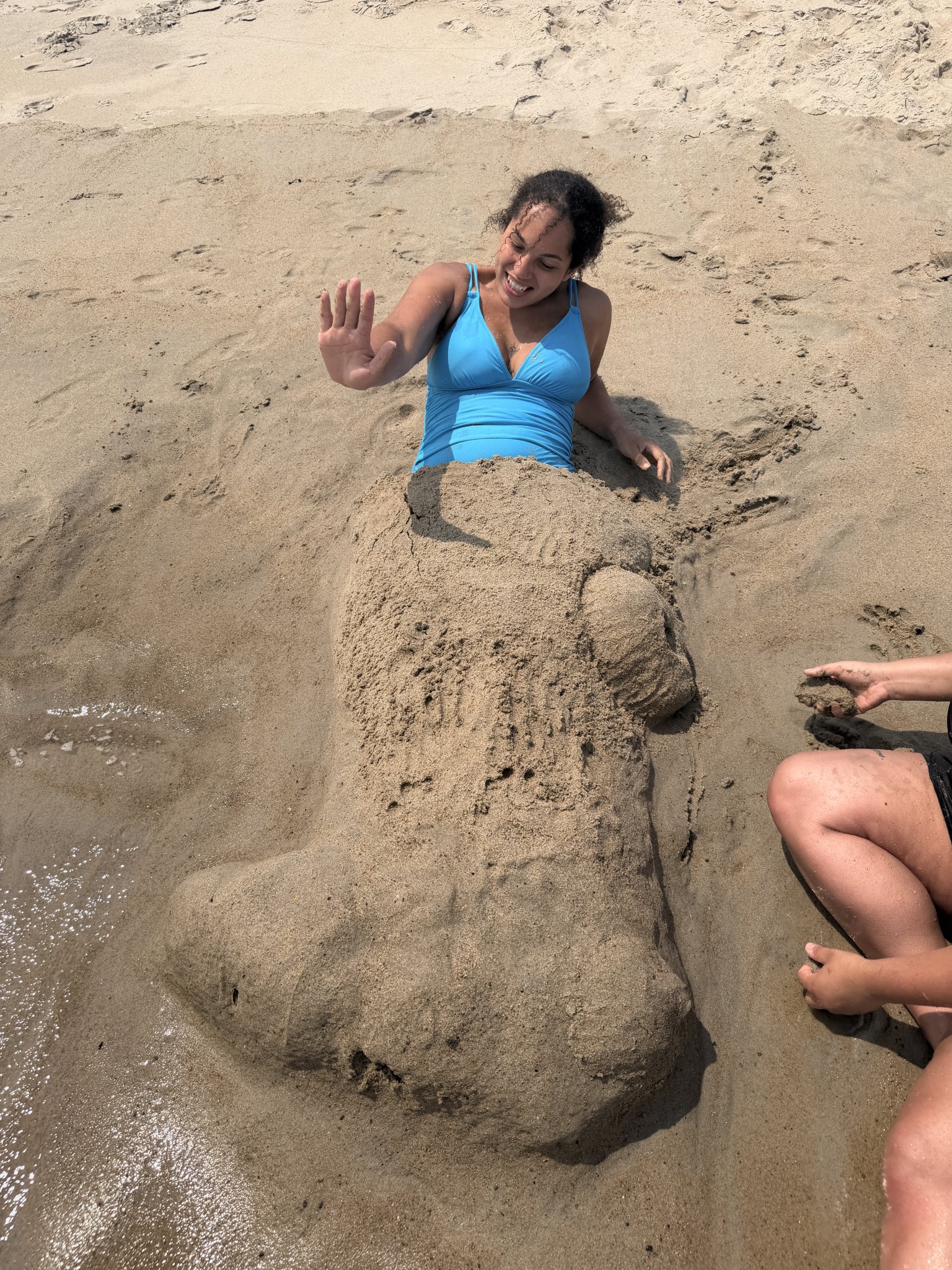 Photo from the nieces' visit